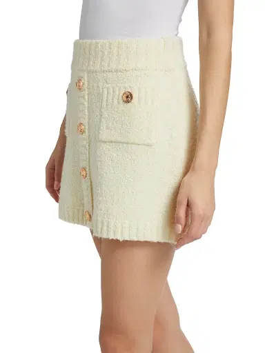 Cara Cara Women's Kelsey Wool-Blend Knit Miniskirt - | Thumbnail 4 Cara Cara Women's Kelsey Wool-Blend Knit Miniskirt - | Thumbnail 4
