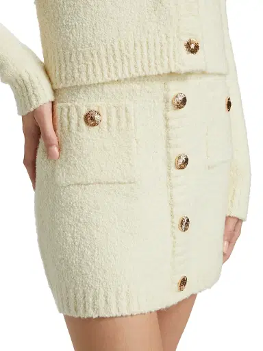 Cara Cara Women's Kelsey Wool-Blend Knit Miniskirt - | Thumbnail 6 Cara Cara Women's Kelsey Wool-Blend Knit Miniskirt - | Thumbnail 6