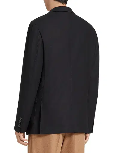 Zegna Men's Trofeo Cashmere Shirt Jacket | Thumbnail 3 Zegna Men's Trofeo Cashmere Shirt Jacket | Thumbnail 3