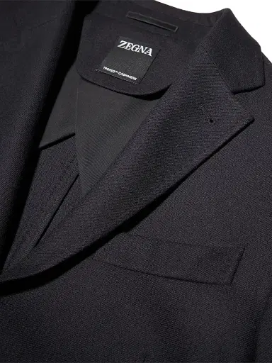 Zegna Men's Trofeo Cashmere Shirt Jacket | Thumbnail 4 Zegna Men's Trofeo Cashmere Shirt Jacket | Thumbnail 4