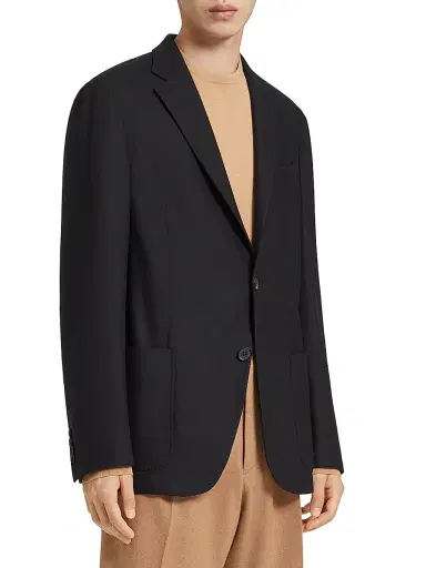 Zegna Men's Trofeo Cashmere Shirt Jacket | Thumbnail 1 Zegna Men's Trofeo Cashmere Shirt Jacket | Thumbnail 1