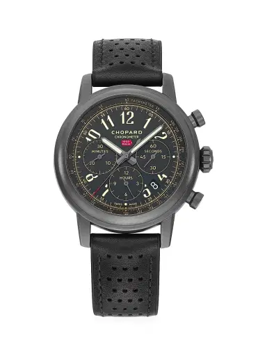 Chopard Men's Mille Miglia Limited Edition Stainless Steel & Leather Strap Chronograph Watch | Thumbnail 1 Chopard Men's Mille Miglia Limited Edition Stainless Steel & Leather Strap Chronograph Watch | Thumbnail 1