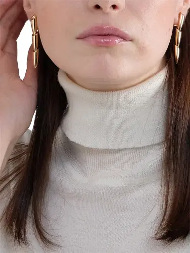 Vhernier Women's Calla 18K Rose Gold Drop Earrings - Rose Gold | Thumbnail 3 Vhernier Women's Calla 18K Rose Gold Drop Earrings - Rose Gold | Thumbnail 3