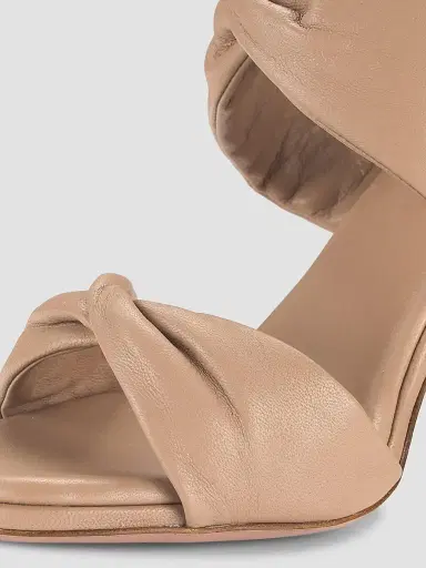 Aquazzura Women's Twist Leather Sandals - Beige - Size 12 | Thumbnail 6 Aquazzura Women's Twist Leather Sandals - Beige - Size 12 | Thumbnail 6
