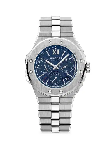 Chopard Men's Alpine Eagle Chronograph Stainless Steel & Blue-Dial Bracelet Watch | Thumbnail 1 Chopard Men's Alpine Eagle Chronograph Stainless Steel & Blue-Dial Bracelet Watch | Thumbnail 1