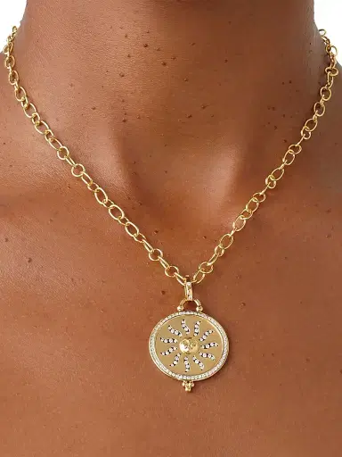 Temple St. Clair Women's Sole Aria 18K Yellow Gold & Diamond Pendant - Yellow Gold | Thumbnail 3 Temple St. Clair Women's Sole Aria 18K Yellow Gold & Diamond Pendant - Yellow Gold | Thumbnail 3