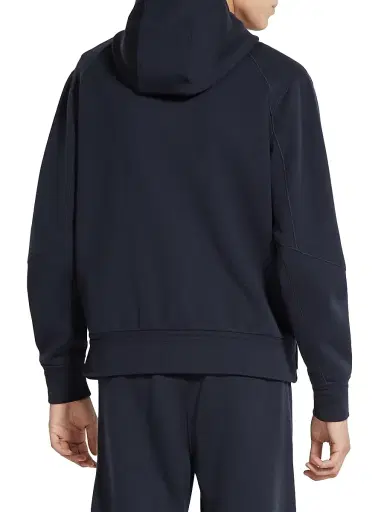 Zegna Men's High Performance Wool Blend Hoodie - Navy Blue - Size Small | Thumbnail 3 Zegna Men's High Performance Wool Blend Hoodie - Navy Blue - Size Small | Thumbnail 3