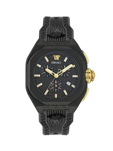 Versace Men's V-Legend Chrono Ceramic Watch - Black Eco Ceramic | Thumbnail 1 Versace Men's V-Legend Chrono Ceramic Watch - Black Eco Ceramic | Thumbnail 1