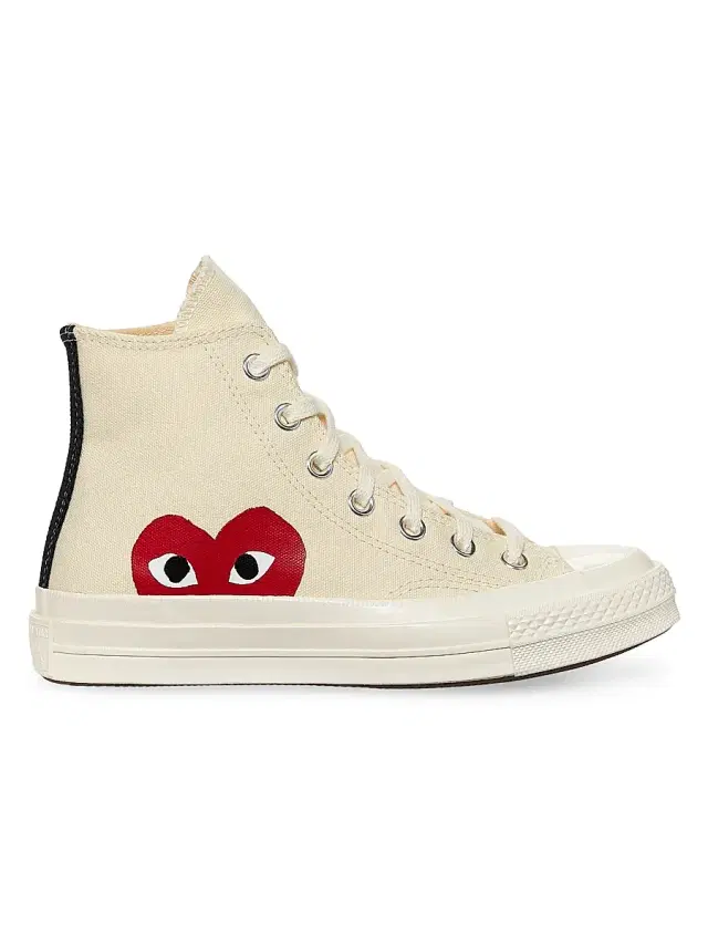 CdG PLAY x Converse Women's Chuck Taylor All Star Peek-A-Boo High-Top Sneakers - Black CdG PLAY x Converse Women's Chuck Taylor All Star Peek-A-Boo High-Top Sneakers - Black