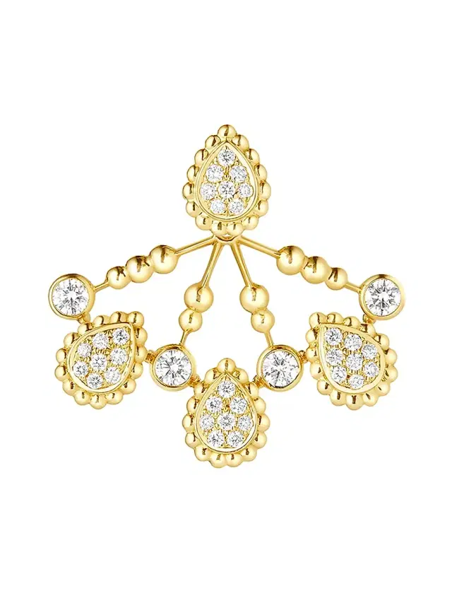 Women's Serpent Bohème Solarité 18K Yellow Gold & 0.40 TCW Diamond Single Ear Jacket - Yellow Gold Women's Serpent Bohème Solarité 18K Yellow Gold & 0.40 TCW Diamond Single Ear Jacket - Yellow Gold
