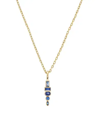 Sorellina Women's Monroe Totem 18K Yellow Gold & Gemstone Pendant Necklace - Emerald | Thumbnail 2 Sorellina Women's Monroe Totem 18K Yellow Gold & Gemstone Pendant Necklace - Emerald | Thumbnail 2