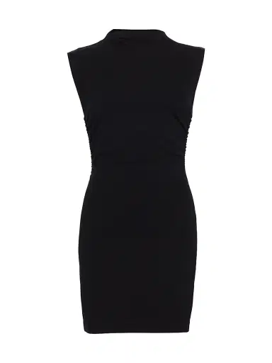 Reformation Women's Alden Knit Minidress - Black | Thumbnail 1 Reformation Women's Alden Knit Minidress - Black | Thumbnail 1