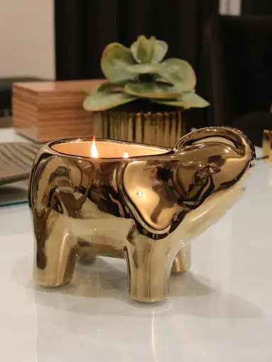 Thompson Ferrier Elephant Orange Blossom Scented Candle - Gold | Thumbnail 3 Thompson Ferrier Elephant Orange Blossom Scented Candle - Gold | Thumbnail 3