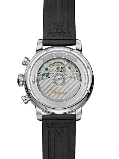 Chopard Men's Classic Racing Stainless Steel & Rubber Watch - Black | Thumbnail 4 Chopard Men's Classic Racing Stainless Steel & Rubber Watch - Black | Thumbnail 4