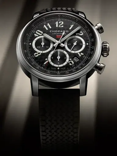 Chopard Men's Classic Racing Stainless Steel & Rubber Watch - Black | Thumbnail 8 Chopard Men's Classic Racing Stainless Steel & Rubber Watch - Black | Thumbnail 8