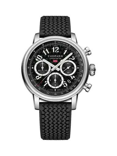 Chopard Men's Classic Racing Stainless Steel & Rubber Watch - Black | Thumbnail 1 Chopard Men's Classic Racing Stainless Steel & Rubber Watch - Black | Thumbnail 1