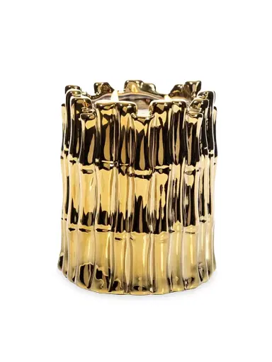 Thompson Ferrier Sagano Bamboo Champagne Rose Scented Candle - Gold | Thumbnail 1 Thompson Ferrier Sagano Bamboo Champagne Rose Scented Candle - Gold | Thumbnail 1