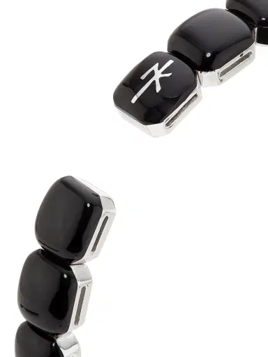 Nikos Koulis Women's Oui 18K White Gold, 120 TCW Diamond & Black Enamel Cuff - White Gold | Thumbnail 3 Nikos Koulis Women's Oui 18K White Gold, 120 TCW Diamond & Black Enamel Cuff - White Gold | Thumbnail 3