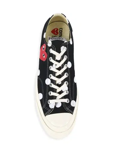 Comme des Garçons PLAY CdG Play x Converse Men's Polka Dot Low-Top Sneakers | Thumbnail 5 Comme des Garçons PLAY CdG Play x Converse Men's Polka Dot Low-Top Sneakers | Thumbnail 5