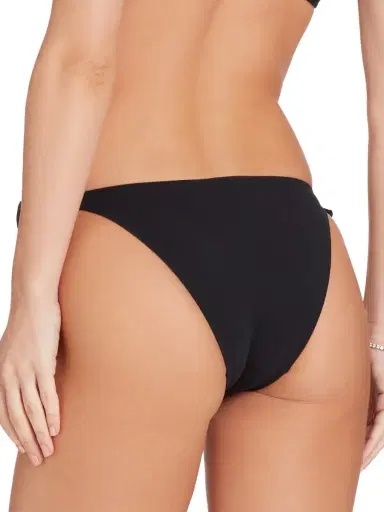 Valimare Women's Milos Low-Rise String Bikini Bottom - Black | Thumbnail 2 Valimare Women's Milos Low-Rise String Bikini Bottom - Black | Thumbnail 2