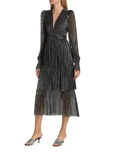 Sabina Musáyev Women's Marais Sequin Knit Midi-Dress - Black - Size XS | Thumbnail 4 Sabina Musáyev Women's Marais Sequin Knit Midi-Dress - Black - Size XS | Thumbnail 4