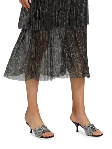 Sabina Musáyev Women's Marais Sequin Knit Midi-Dress - Black - Size XS | Thumbnail 6 Sabina Musáyev Women's Marais Sequin Knit Midi-Dress - Black - Size XS | Thumbnail 6