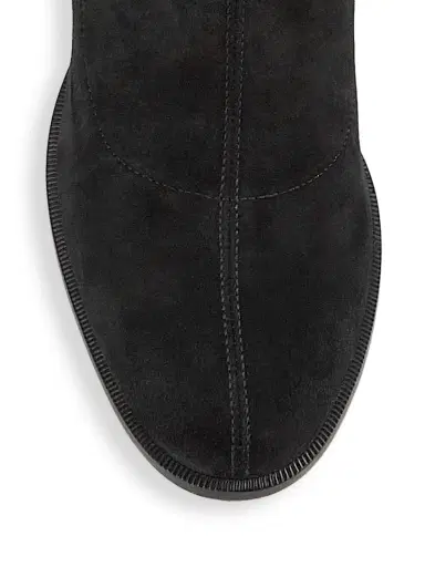 Christian Louboutin Women's Stretchadoxa 70MM Suede Booties - Black | Thumbnail 3 Christian Louboutin Women's Stretchadoxa 70MM Suede Booties - Black | Thumbnail 3