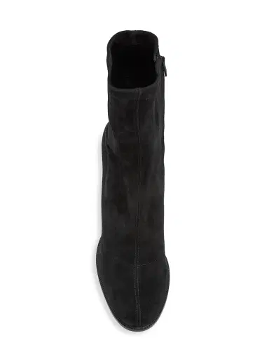 Christian Louboutin Women's Stretchadoxa 70MM Suede Booties - Black | Thumbnail 4 Christian Louboutin Women's Stretchadoxa 70MM Suede Booties - Black | Thumbnail 4