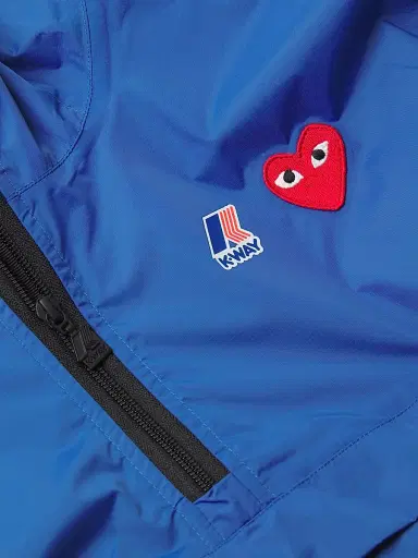 Comme des Garçons PLAY Men K-Way Half-Zip Hoodie | Thumbnail 6 Comme des Garçons PLAY Men K-Way Half-Zip Hoodie | Thumbnail 6