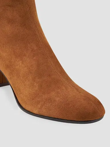 Aquazzura Women's Saint Honore Suede Mid-Calf Boots - Cinnamon | Thumbnail 4 Aquazzura Women's Saint Honore Suede Mid-Calf Boots - Cinnamon | Thumbnail 4