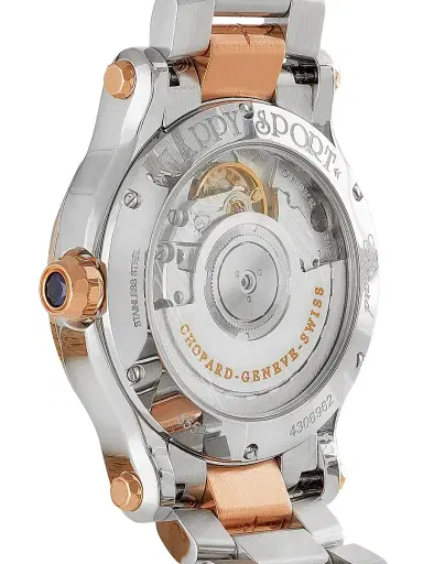 Chopard Women's Happy Sport Stainless Steel, 18K Rose Gold & 2.31 TCW Diamond Bracelet Watch/36MM - Rose Gold | Thumbnail 4 Chopard Women's Happy Sport Stainless Steel, 18K Rose Gold & 2.31 TCW Diamond Bracelet Watch/36MM - Rose Gold | Thumbnail 4