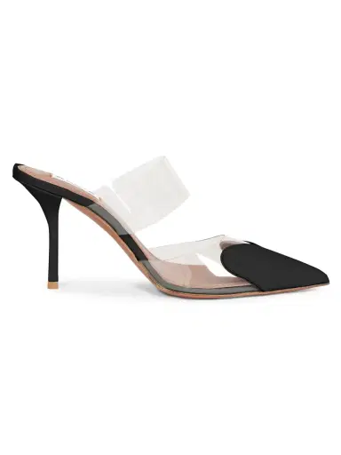 Alaïa Women's Le Coeur 90MM PVC Mules - Noir | Thumbnail 6 Alaïa Women's Le Coeur 90MM PVC Mules - Noir | Thumbnail 6