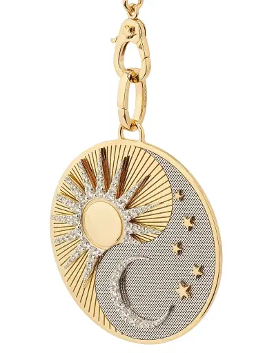 Foundrae Women's Balance Two-Tone 18K Gold & 1.03 TCW Diamond Pendant Necklace - Gold | Thumbnail 3 Foundrae Women's Balance Two-Tone 18K Gold & 1.03 TCW Diamond Pendant Necklace - Gold | Thumbnail 3