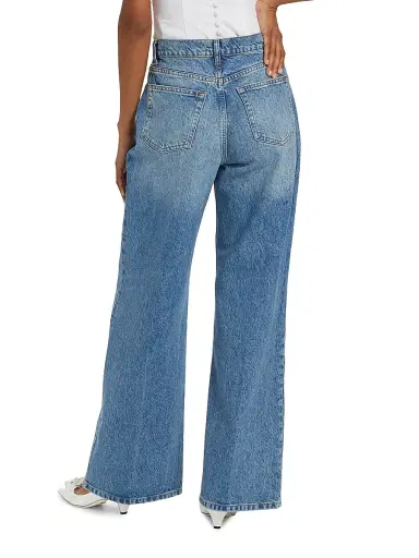Reformation Women's Cary High-Rise Wide-Leg Jeans - Colorado | Thumbnail 5 Reformation Women's Cary High-Rise Wide-Leg Jeans - Colorado | Thumbnail 5
