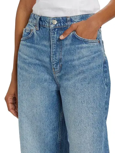 Reformation Women's Cary High-Rise Wide-Leg Jeans - Colorado | Thumbnail 6 Reformation Women's Cary High-Rise Wide-Leg Jeans - Colorado | Thumbnail 6