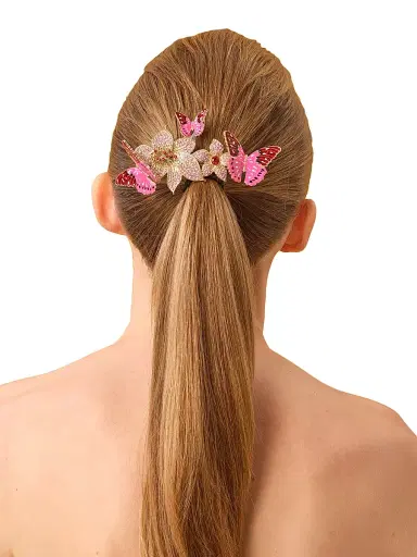 Gaios Women's Dreamer Sunrise Linda Hair Clip - Pink | Thumbnail 2 Gaios Women's Dreamer Sunrise Linda Hair Clip - Pink | Thumbnail 2