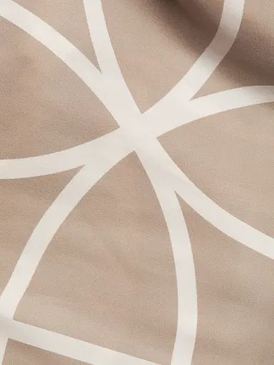 Kiton Women's Printed Silk Collared Belted Shirtdress - Beige White - Size 4 | Thumbnail 8 Kiton Women's Printed Silk Collared Belted Shirtdress - Beige White - Size 4 | Thumbnail 8