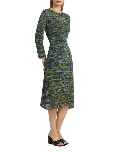 ESCVDO Women's Camino Murga Dress - Blue Green | Thumbnail 4 ESCVDO Women's Camino Murga Dress - Blue Green | Thumbnail 4