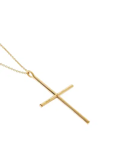 Ileana Makri Women's Classic 18K Yellow Gold & Diamond Cross Pendant Necklace - Yellow Gold | Thumbnail 3 Ileana Makri Women's Classic 18K Yellow Gold & Diamond Cross Pendant Necklace - Yellow Gold | Thumbnail 3