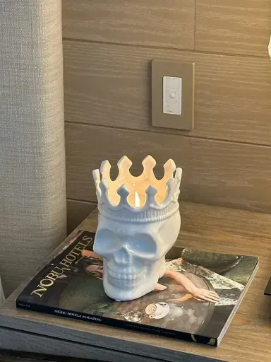 Thompson Ferrier Louise Skull Candle - Rose De Vents | Thumbnail 6 Thompson Ferrier Louise Skull Candle - Rose De Vents | Thumbnail 6