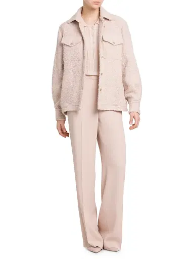 Kiton Women's Classic Fit Pants - Rose - Size 12 | Thumbnail 2 Kiton Women's Classic Fit Pants - Rose - Size 12 | Thumbnail 2
