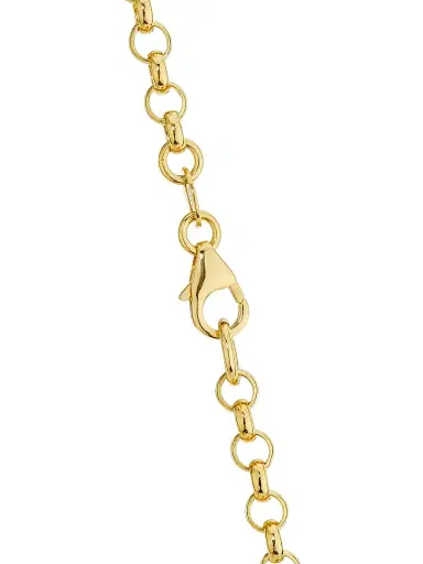 Foundrae Women's Wholeness & Internal Compass 18K Yellow Gold & 0.23 TCW Diamond Belcher Chain Necklace - Yellow Gold | Thumbnail 4 Foundrae Women's Wholeness & Internal Compass 18K Yellow Gold & 0.23 TCW Diamond Belcher Chain Necklace - Yellow Gold | Thumbnail 4