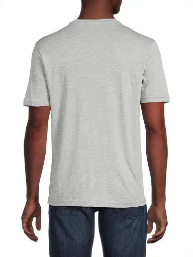 Saks Fifth Avenue Men's COLLECTION Basic Crewneck T-Shirt - Grey | Thumbnail 5 Saks Fifth Avenue Men's COLLECTION Basic Crewneck T-Shirt - Grey | Thumbnail 5