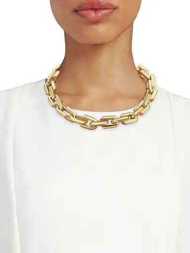 Foundrae Women's Strong Hearts 18K Yellow Gold Chain Necklace - Gold | Thumbnail 2 Foundrae Women's Strong Hearts 18K Yellow Gold Chain Necklace - Gold | Thumbnail 2