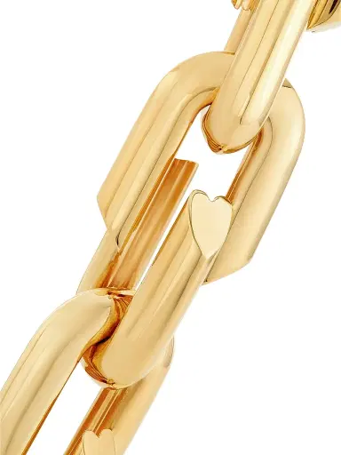 Foundrae Women's Strong Hearts 18K Yellow Gold Chain Necklace - Gold | Thumbnail 4 Foundrae Women's Strong Hearts 18K Yellow Gold Chain Necklace - Gold | Thumbnail 4