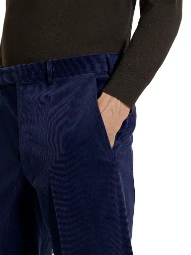 ZEGNA Men's Cashco Pants - Ink Blue | Thumbnail 6 ZEGNA Men's Cashco Pants - Ink Blue | Thumbnail 6