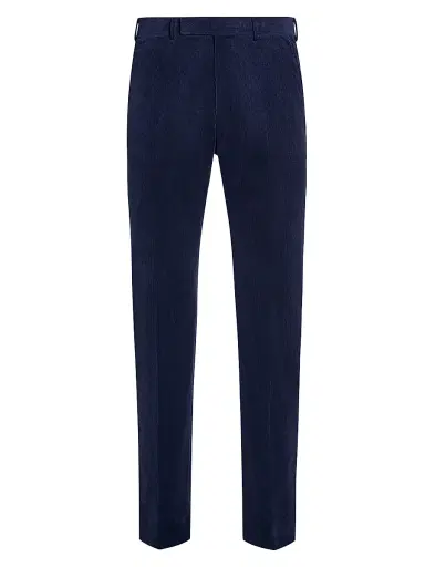 ZEGNA Men's Cashco Pants - Ink Blue | Thumbnail 1 ZEGNA Men's Cashco Pants - Ink Blue | Thumbnail 1