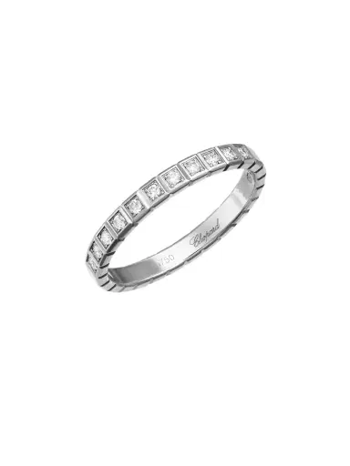 Chopard Women's Ice Cube Diamond & 18K White Gold Ring | Thumbnail 4 Chopard Women's Ice Cube Diamond & 18K White Gold Ring | Thumbnail 4