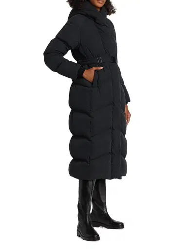 Canada Goose Women's Marlow Quilted Parka Jacket - Black | Thumbnail 4 Canada Goose Women's Marlow Quilted Parka Jacket - Black | Thumbnail 4