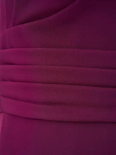 Kay Unger Women's Melora Crepe V-Neck Gown - Boysenberry | Thumbnail 6 Kay Unger Women's Melora Crepe V-Neck Gown - Boysenberry | Thumbnail 6